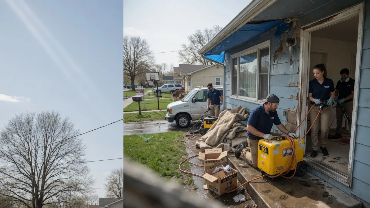 Basement Flood Cleanup in Carmichaels, PA near me
